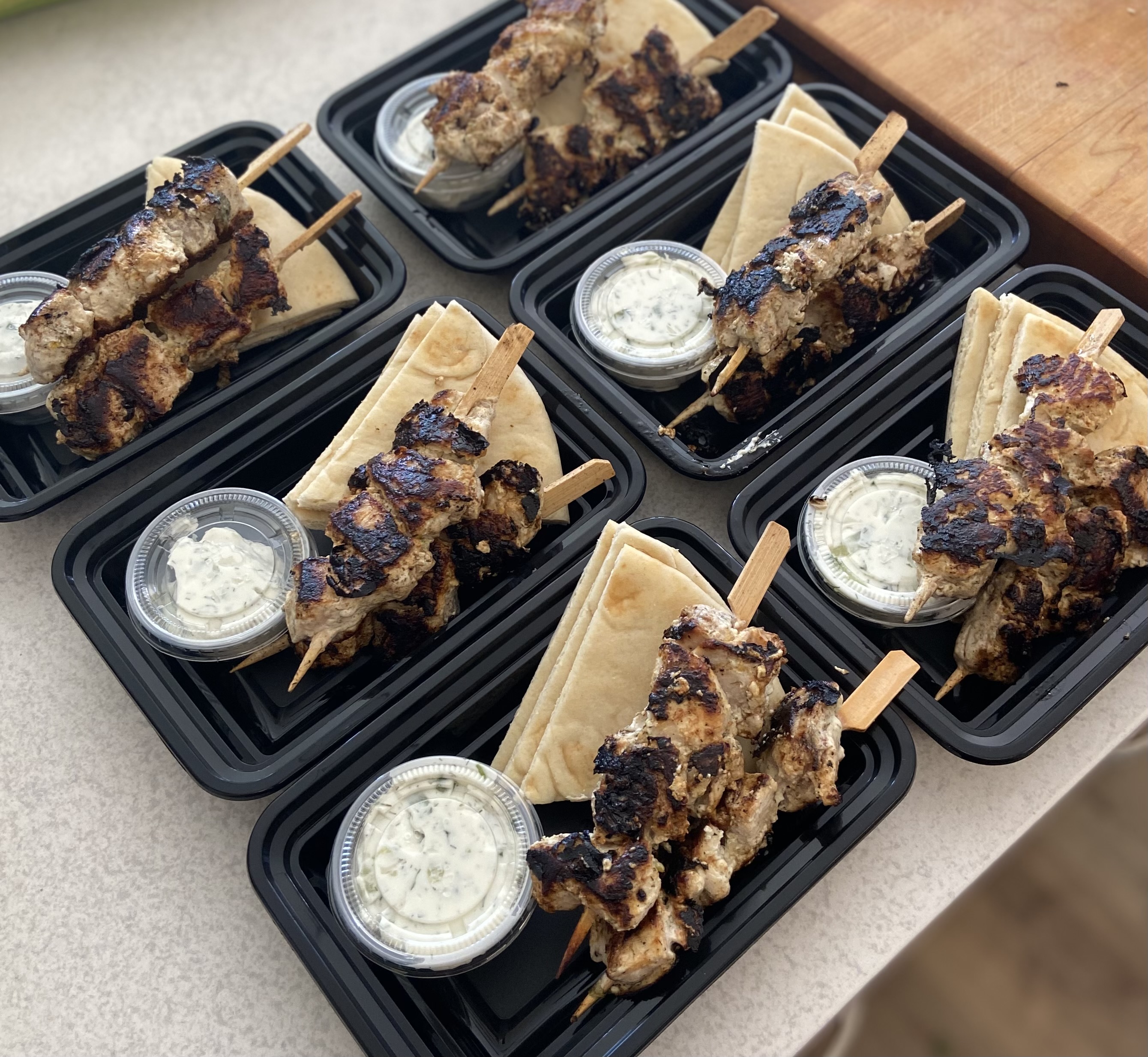 Greek Chicken Kabobs